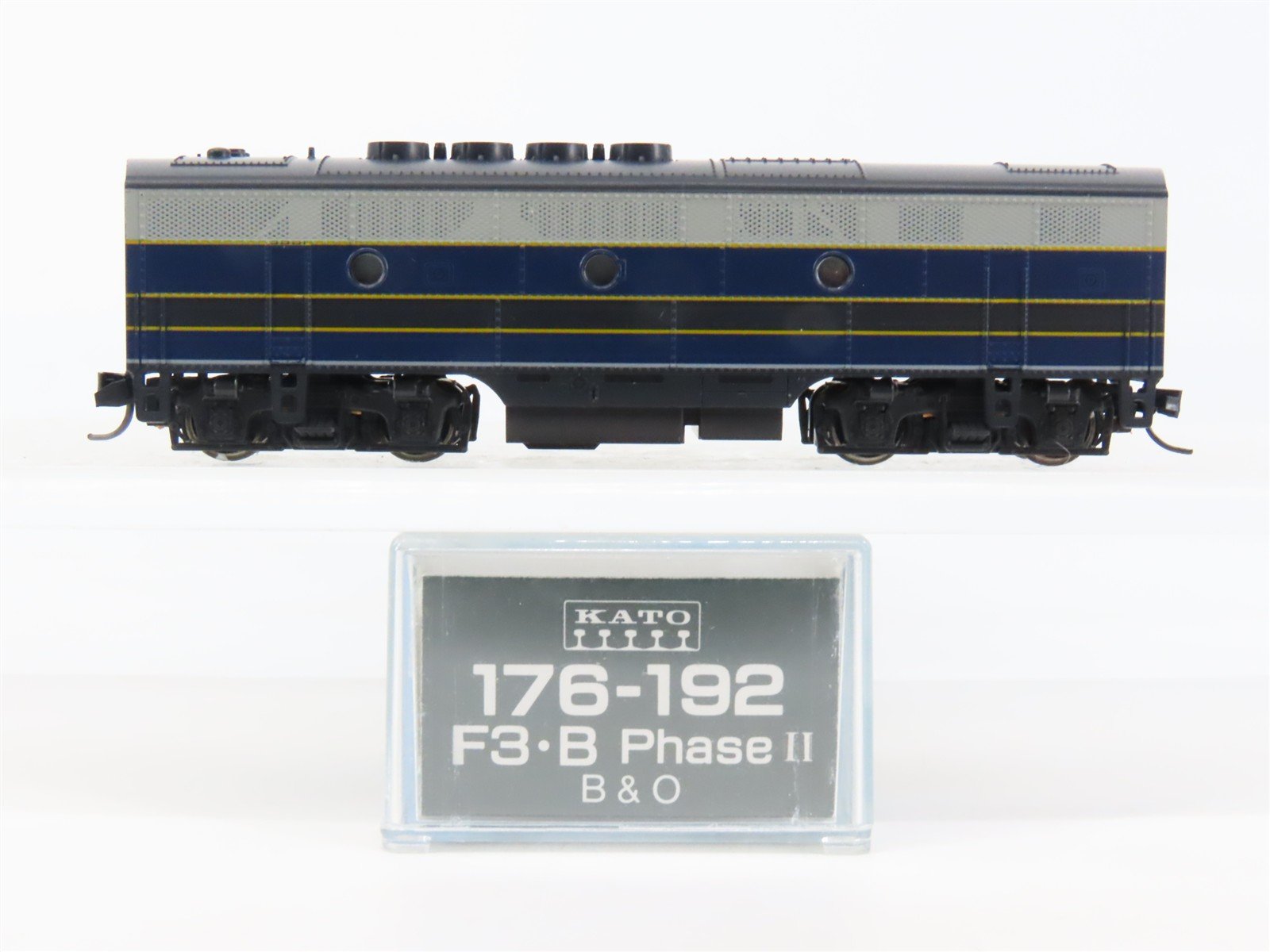 N Scale KATO 176-192 B&O Baltimore & Ohio EMD F7B Ph. 2 Diesel Locomotive No#