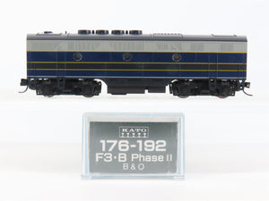 N Scale KATO 176-192 B&O Baltimore & Ohio EMD F7B Ph. 2 Diesel Locomotive No#