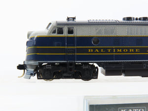 N Scale KATO 176-185 B&O Baltimore & Ohio EMD F3A Ph. 2 Diesel Locomotive #87