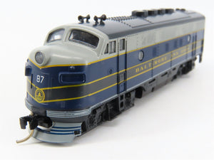N Scale KATO 176-185 B&O Baltimore & Ohio EMD F3A Ph. 2 Diesel Locomotive #87