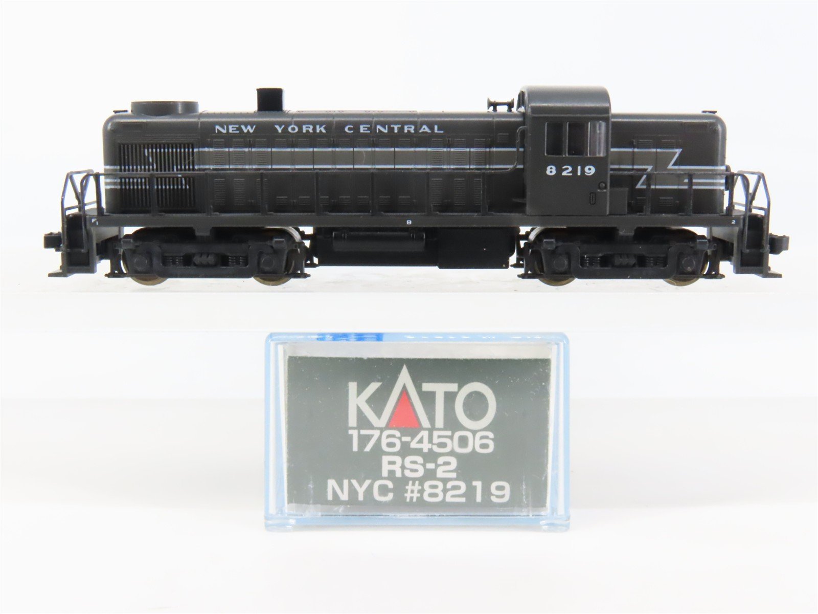 N Scale KATO 176-4509 NYC New York Central ALCO RS-2 Diesel #8219 - DCC Ready