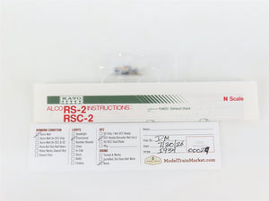 N Scale KATO 176-4509 NYC New York Central ALCO RS-2 Diesel #8219 - DCC Ready