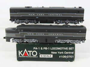 N Scale KATO 106-0701 NYC New York Central ALCO PA-1/PB-1 Diesel Set - DCC Ready
