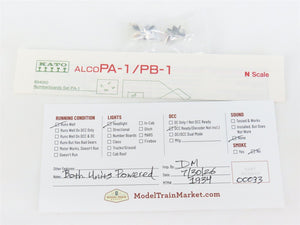 N Scale KATO 106-0704 PRR Pennsylvania ALCO PA-1/PB-1 Diesel Set - DCC Ready