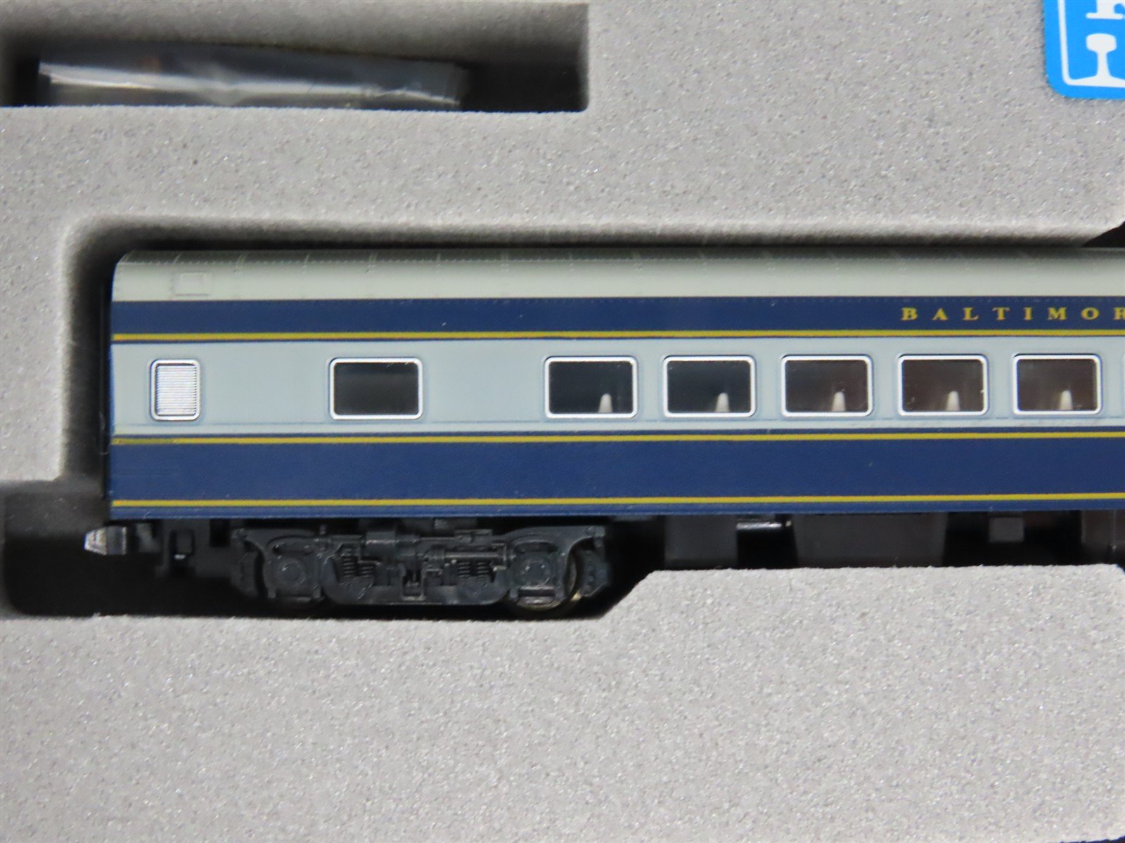 N Scale KATO 106-016 B&O Baltimore & Ohio Smooth-Side Passenger 6-Car Set
