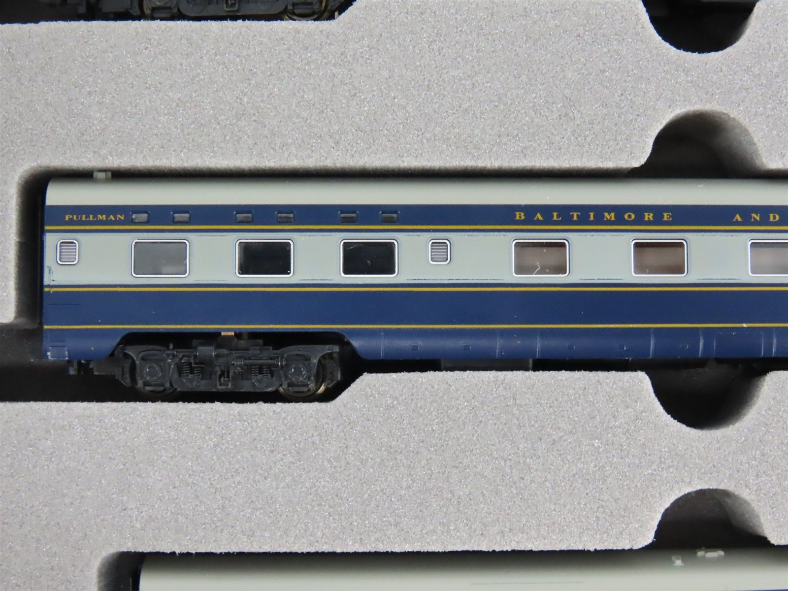 N Scale KATO 106-016 B&O Baltimore & Ohio Smooth-Side Passenger 6-Car Set