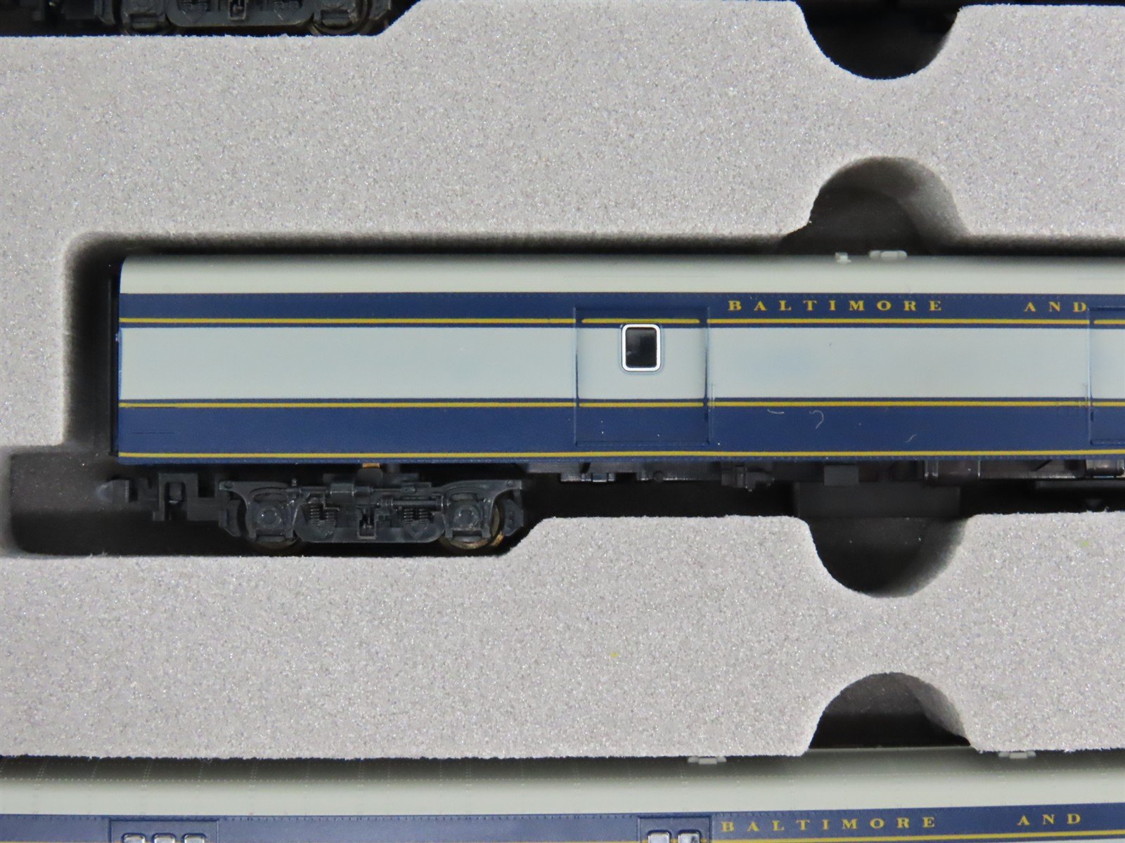 N Scale KATO 106-016 B&O Baltimore & Ohio Smooth-Side Passenger 6-Car Set