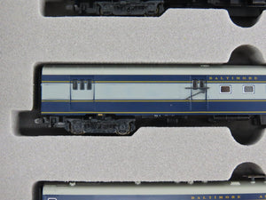 N Scale KATO 106-016 B&O Baltimore & Ohio Smooth-Side Passenger 6-Car Set
