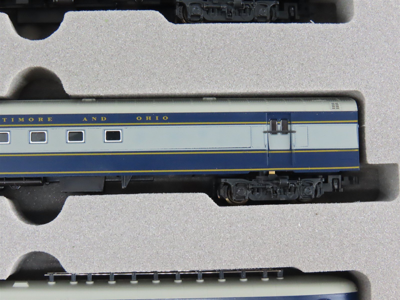 N Scale KATO 106-016 B&O Baltimore & Ohio Smooth-Side Passenger 6-Car Set