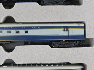 N Scale KATO 106-016 B&O Baltimore & Ohio Smooth-Side Passenger 6-Car Set