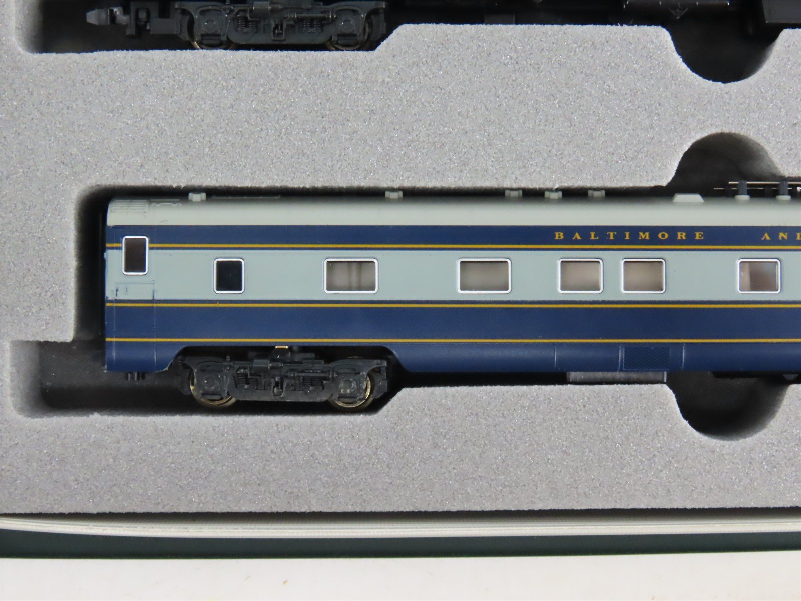 N Scale KATO 106-016 B&O Baltimore & Ohio Smooth-Side Passenger 6-Car Set