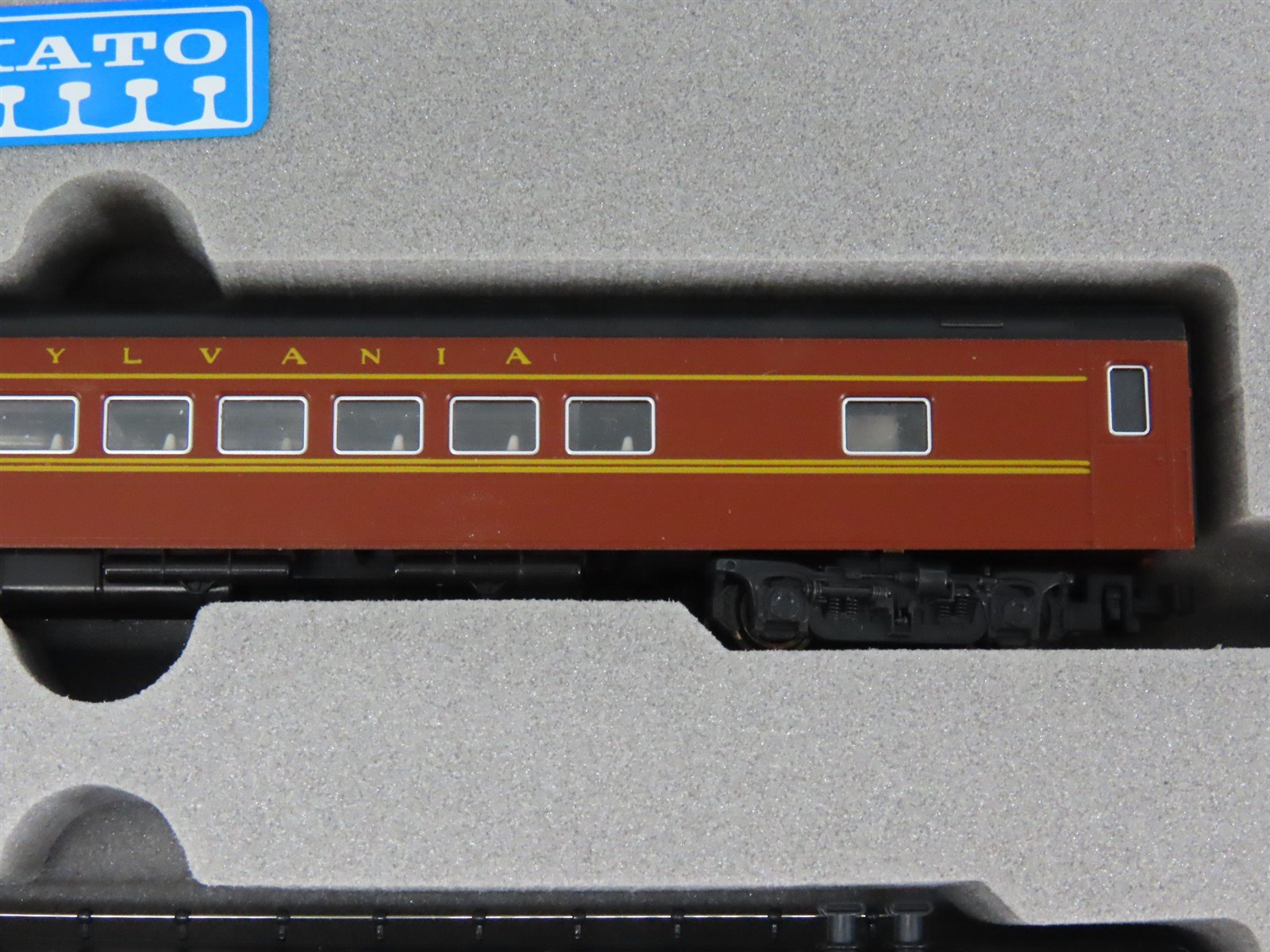 N Scale KATO 106-018 PRR Pennsylvania Smooth-Side Passenger 6-Car Set