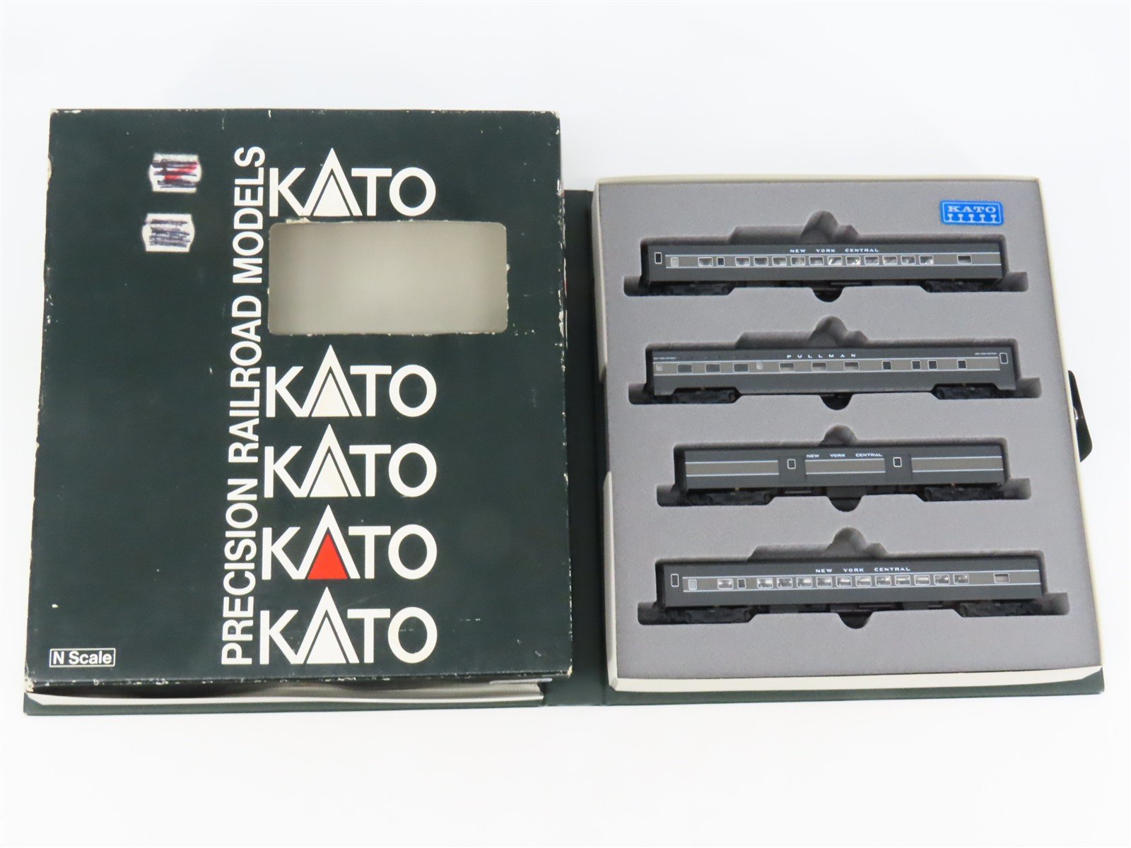N Scale KATO 106-023 NYC New York Central Smooth-Side Passenger 4-Car Set