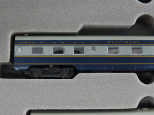 N Scale KATO 106-026 B&O Baltimore & Ohio Smooth-Side Passenger 4-Car Set