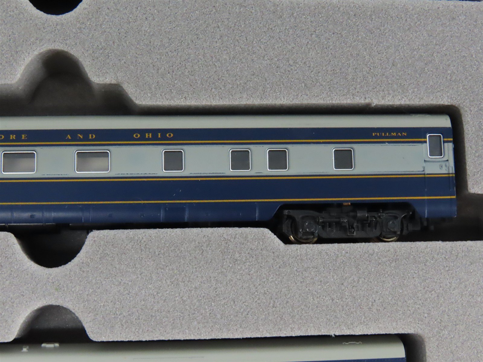 N Scale KATO 106-026 B&O Baltimore & Ohio Smooth-Side Passenger 4-Car Set