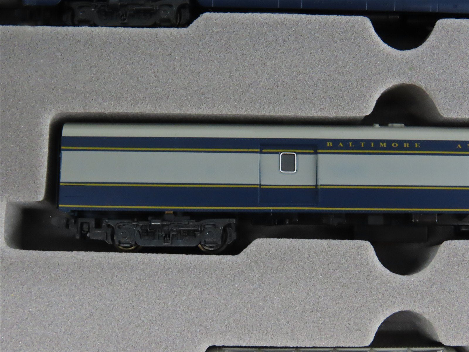N Scale KATO 106-026 B&O Baltimore & Ohio Smooth-Side Passenger 4-Car Set