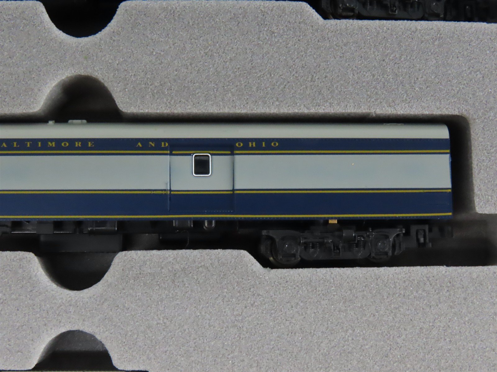 N Scale KATO 106-026 B&O Baltimore & Ohio Smooth-Side Passenger 4-Car Set