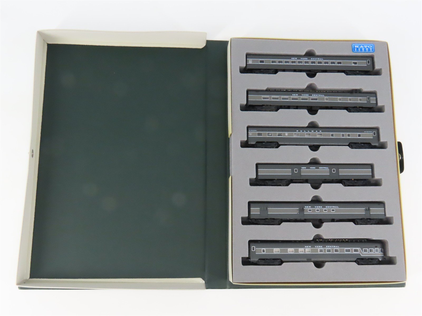 N Scale KATO 106-013 NYC New York Central Smooth-Side Passenger 6-Car Set