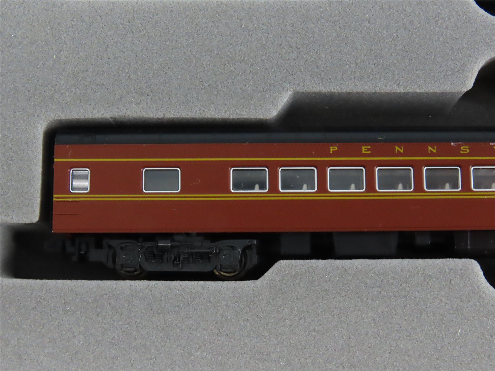 N Scale KATO 106-028 PRR Pennsylvania Smooth-Side Passenger 4-Car Set