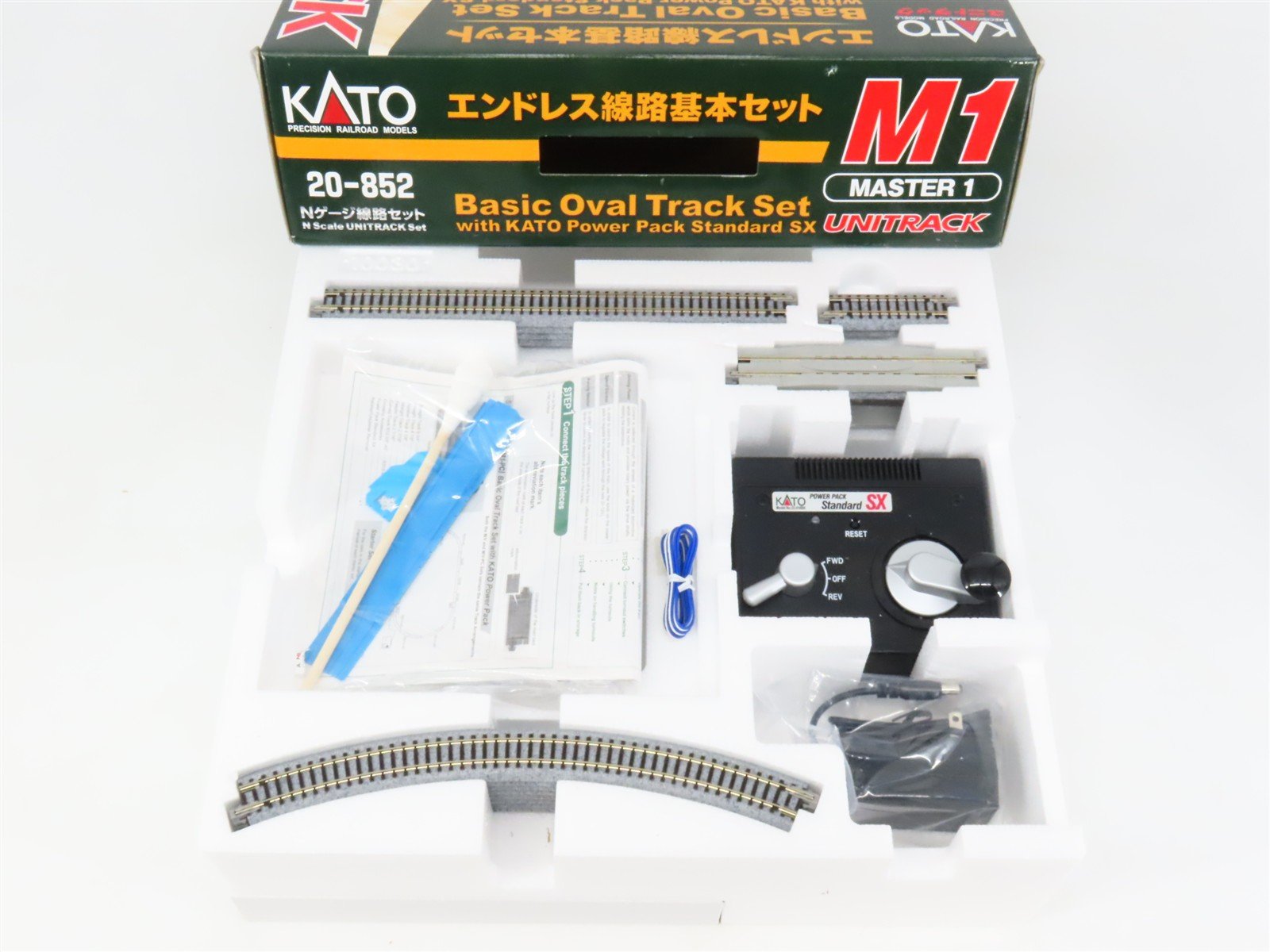 N Scale Kato 106-0021 Unitrack Starter Set MISSING LOCOMOTIVE