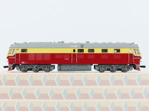 N Scale Minitown 10002 C64/C64K Type Diesel Locomotive & 8 Gondola Set