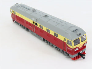 N Scale Minitown 10002 C64/C64K Type Diesel Locomotive & 8 Gondola Set