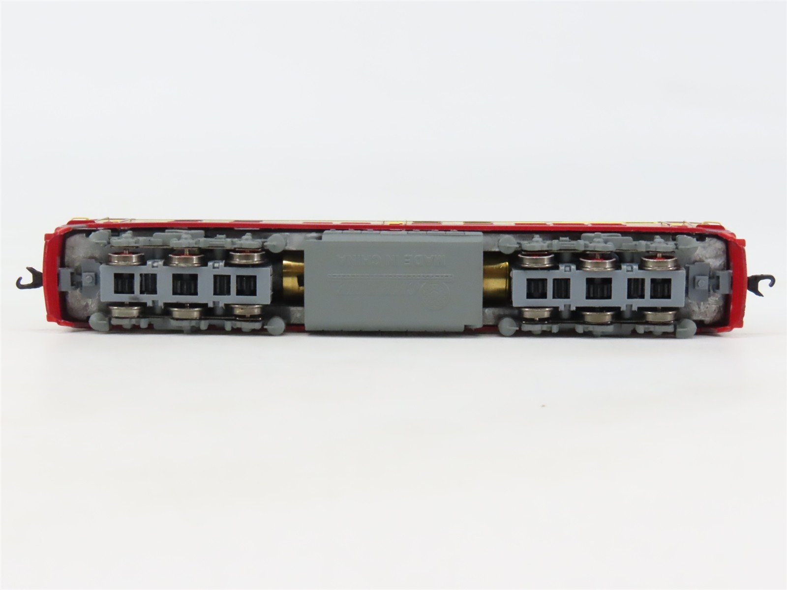 N Scale Minitown 10002 C64/C64K Type Diesel Locomotive & 8 Gondola Set