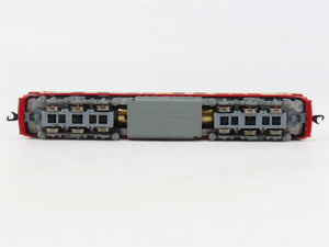 N Scale Minitown 10002 C64/C64K Type Diesel Locomotive & 8 Gondola Set