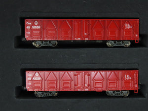 N Scale Minitown 10002 C64/C64K Type Diesel Locomotive & 8 Gondola Set