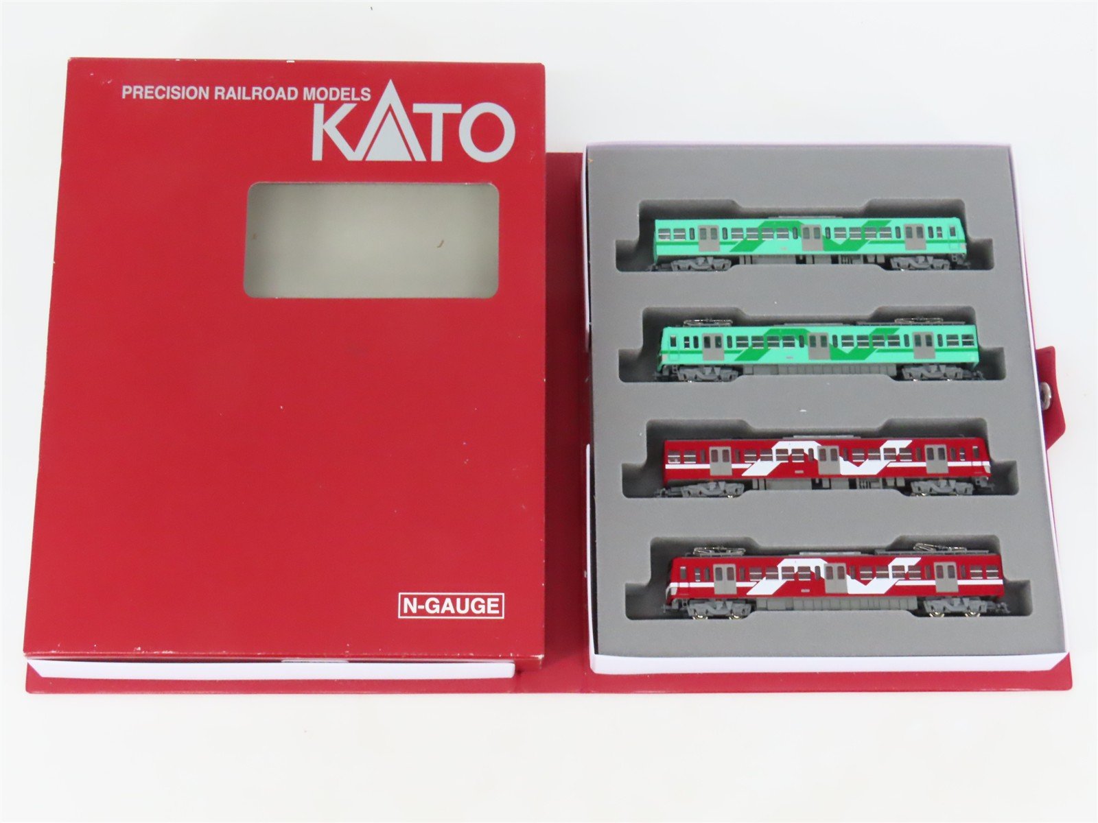 N Scale Kato 10-966 Ryutetsu 5000 Type "Akagi & Wakaba" Electric Passenger Set