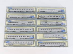 LOT of 12 N Scale Kato ATSF Santa Fe Super Chief Passenger Cars