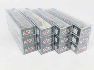 LOT of 12 N Scale Kato ATSF Santa Fe Super Chief Passenger Cars