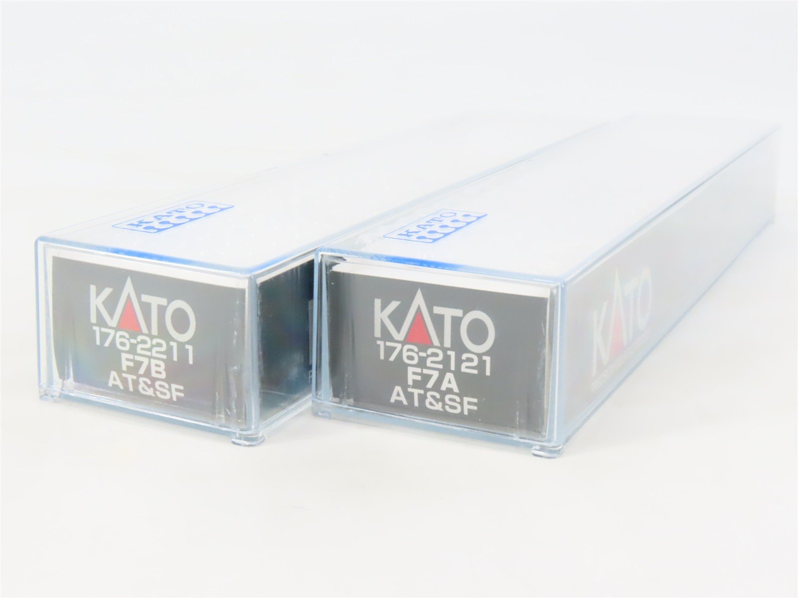 N Scale Kato 176-2121 ATSF Santa Fe F7A/F7B Diesel Locomotive Set