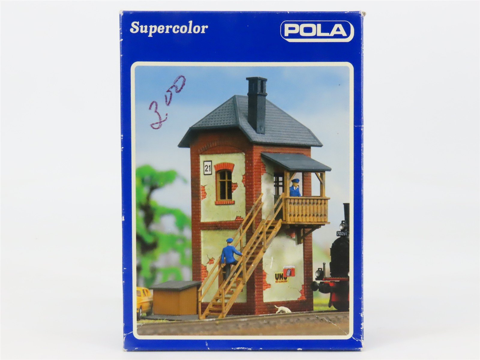 N Scale Pola N214 Supercolor Junction Tower Building Kit