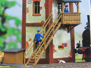 N Scale Pola N214 Supercolor Junction Tower Building Kit