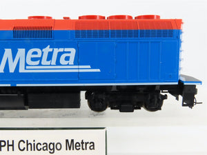 HO Scale Kato 37-571-LS Metra F40PH Diesel Locomotive #137 wDCC & Sound