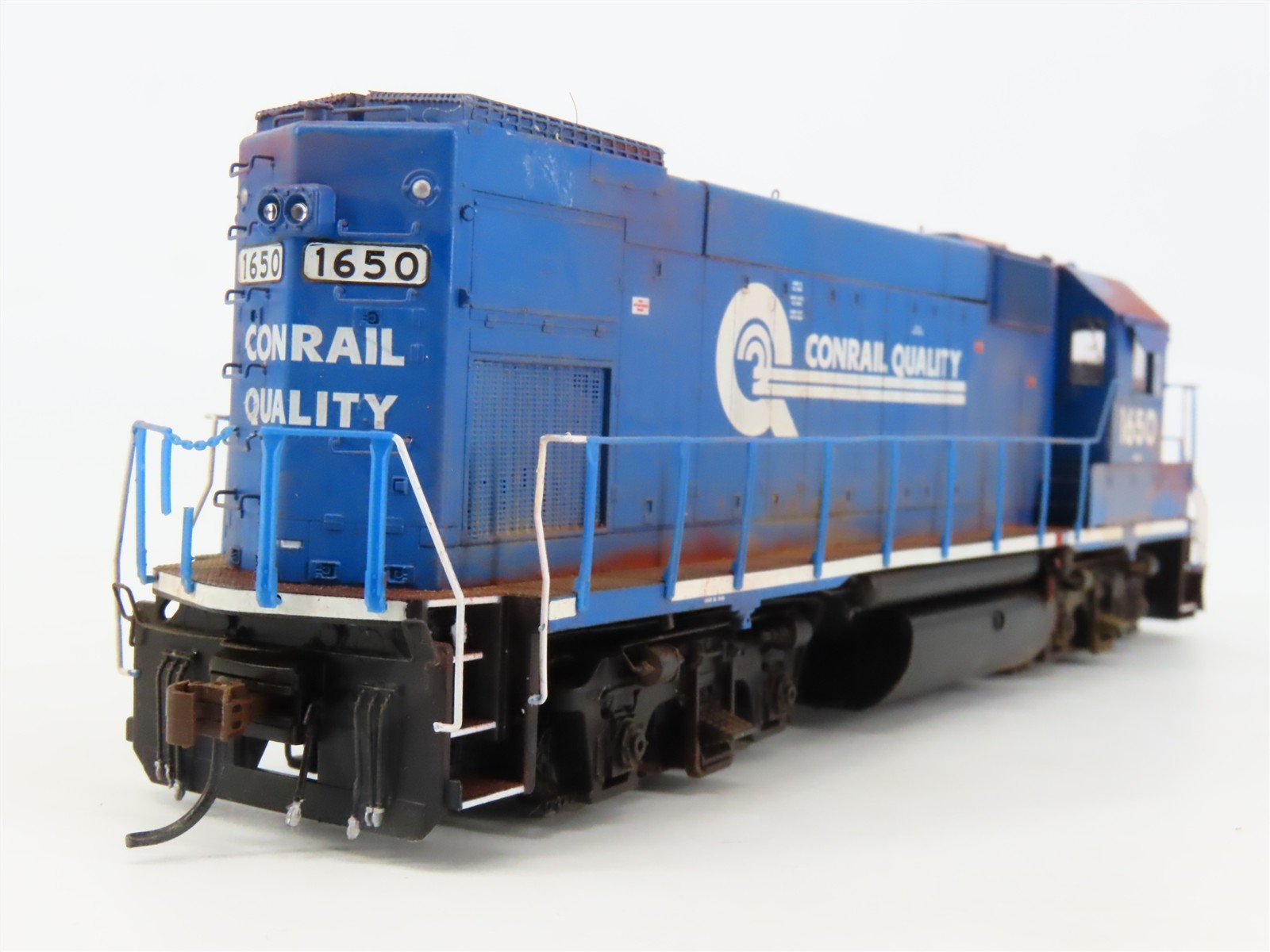 HO Athearn Genesis G68142 CR Conrail GP15-1 Diesel #1650 wDCC & Sound, Weathered