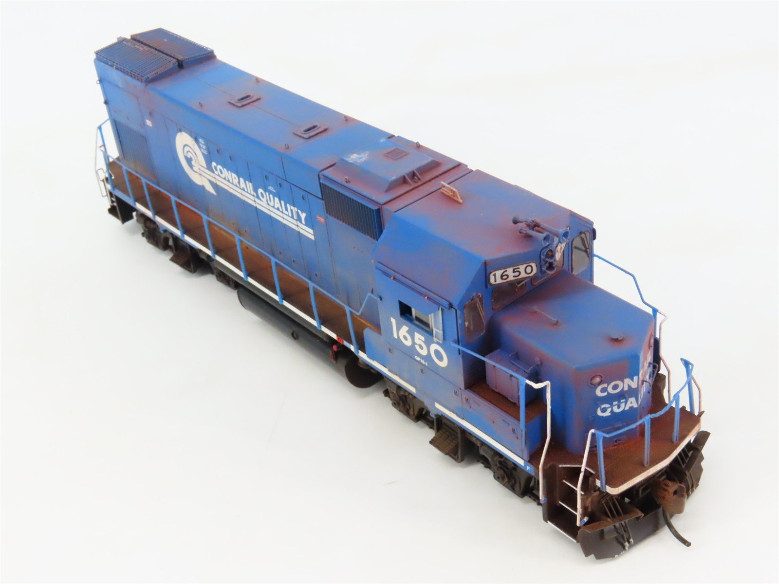 HO Athearn Genesis G68142 CR Conrail GP15-1 Diesel #1650 wDCC & Sound, Weathered