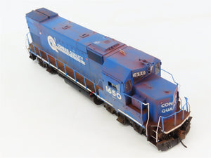 HO Athearn Genesis G68142 CR Conrail GP15-1 Diesel #1650 wDCC & Sound, Weathered
