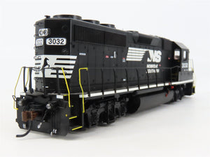 HO Scale Athearn Genesis ATH40857 NS Railway GP40-2 Diesel #3032 wDCC & Sound