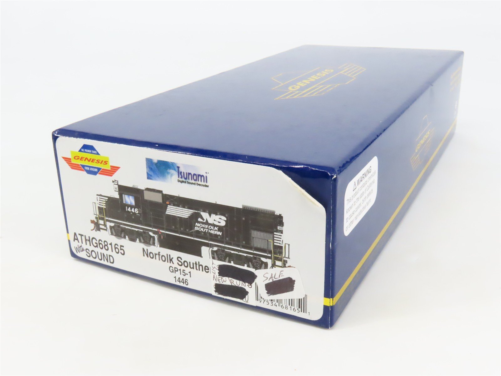 HO Athearn Genesis ATHG68165 NS GP15-1 Diesel #1446 wDCC & Sound, Weathered