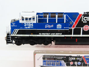 HO Scaletrains.com SXT32294 CSX Law Enforcement ES44AC Diesel #3194 wDCC & Sound