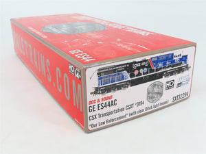 HO Scaletrains.com SXT32294 CSX Law Enforcement ES44AC Diesel #3194 wDCC & Sound