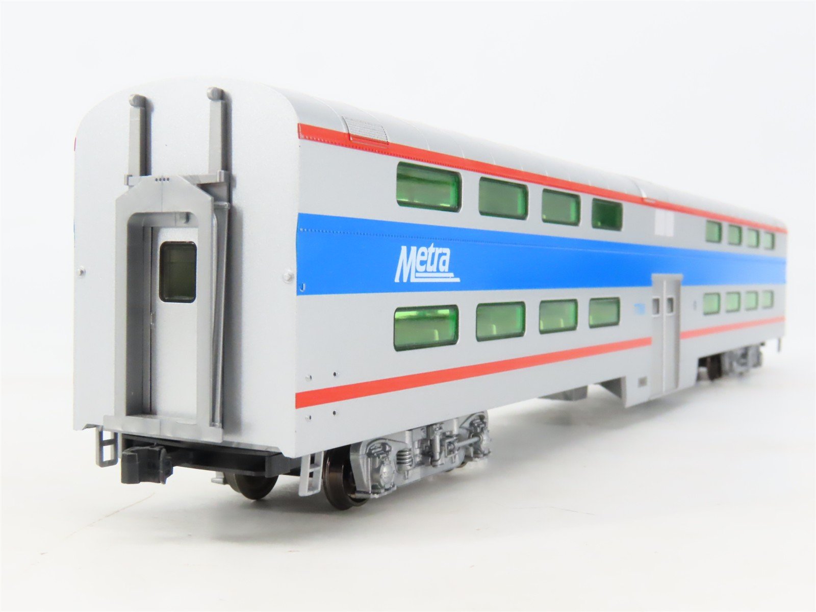 HO Scale Kato 35-6038 Metra Bi-Level 4-Window Coach Passenger Car #7780