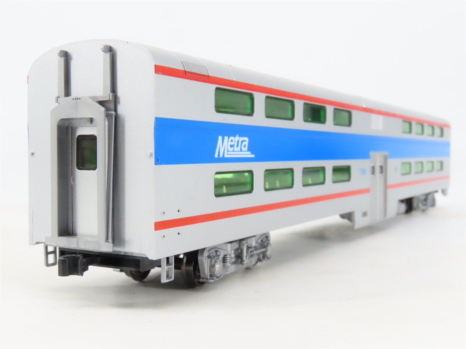 HO Scale Kato 35-6038 Metra Bi-Level 4-Window Coach Passenger Car #7780
