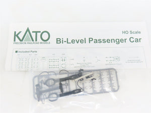 HO Scale Kato 35-6038 Metra Bi-Level 4-Window Coach Passenger Car #7780