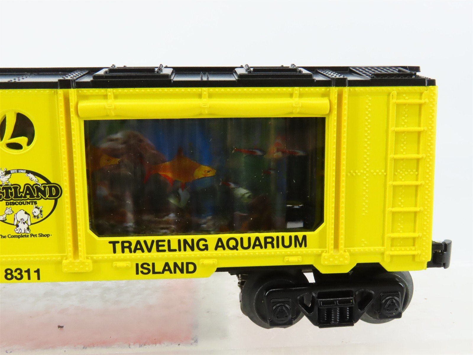 O Gauge 3-Rail Lionel 6-52592 2011 Nassau Petland Traveling Aquarium Car #8311