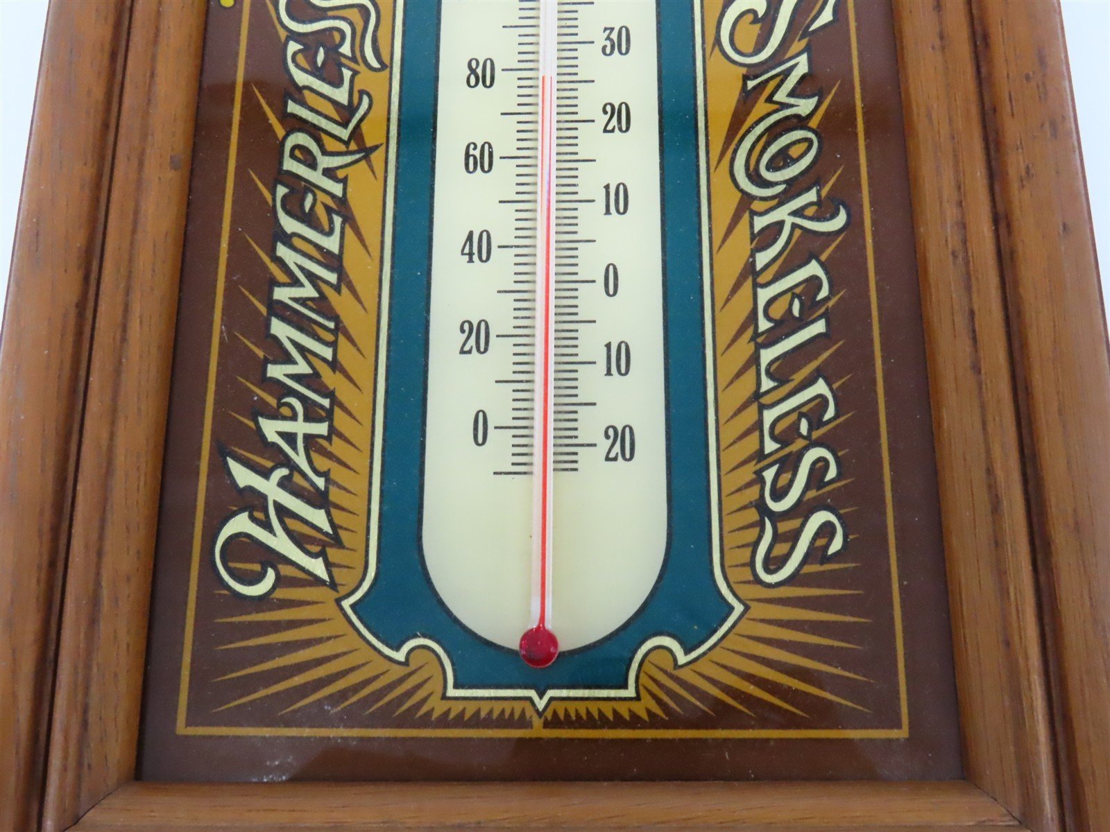 Remington Wood Frame Wall Thermometer