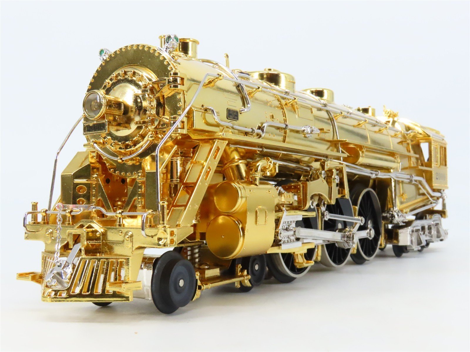 O 3-Rail MTH Millennium Gold NYC J1e Steam w/ 6 Freight & Passenger Cars