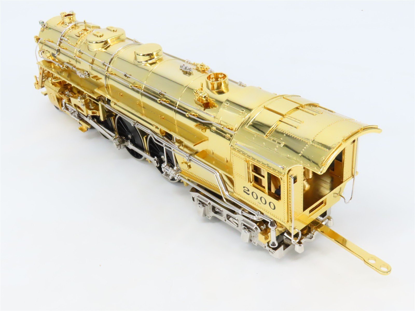 O 3-Rail MTH Millennium Gold NYC J1e Steam w/ 6 Freight & Passenger Cars